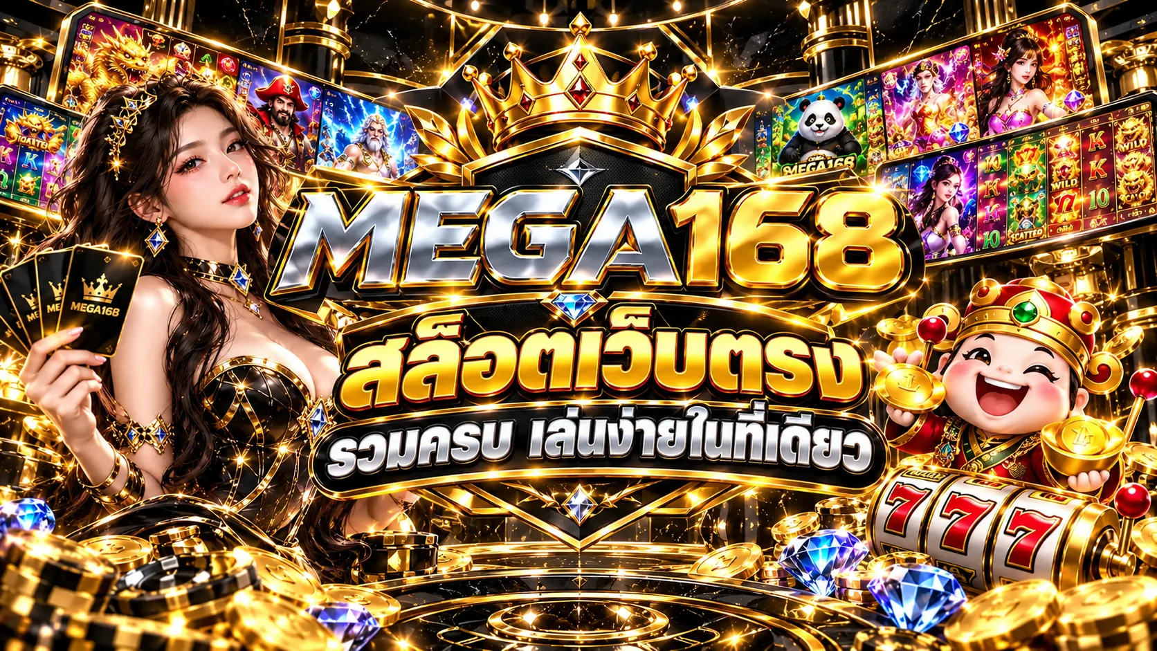 ทำความรู้จัก mega168 สล็อตเว็บตรง ก่อนสมัครและเริ่มใช้งาน